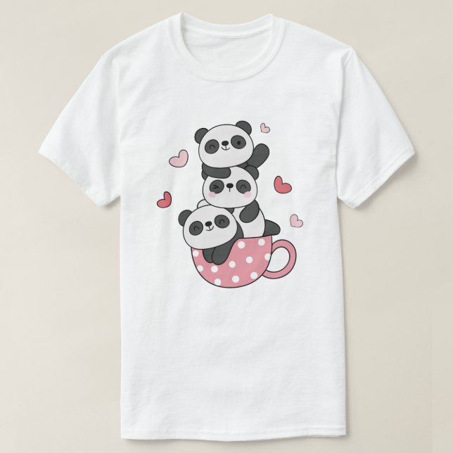 T-shirt Panda (Design devant)