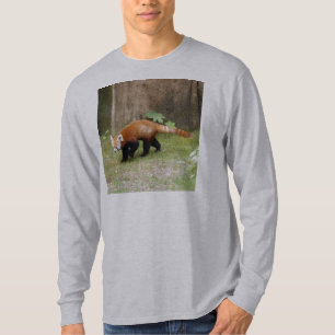 T-shirt Panda-042 rouge