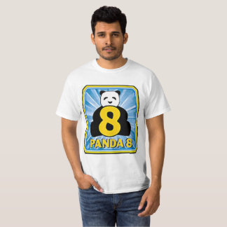 T-shirt panda 8 de baccara d'ez
