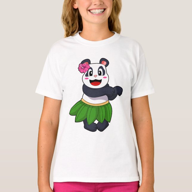 T-shirt Panda à Ballet Dance (Devant)