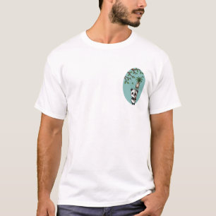 T-shirt Panda amoureux des plantes