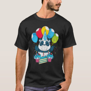 T-shirt Panda animal mignon Anniversaire de enfant de l'ou