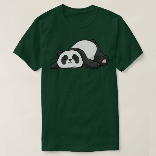 T-shirt Panda au sommeil 2 (Design devant)