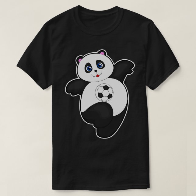 T-shirt Panda aux sports (Design devant)