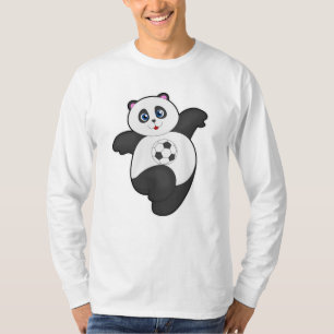 T-shirt Panda aux sports de football