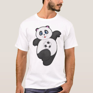 T-shirt Panda aux sports de football