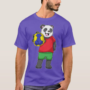 T-shirt Panda avec Handball Sports