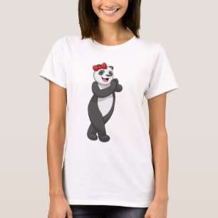 T-shirt Panda avec ruban