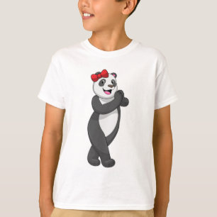 T-shirt Panda avec ruban