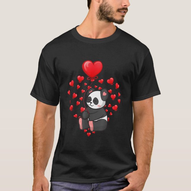 T-shirt Panda Balloon He 'S (Devant)