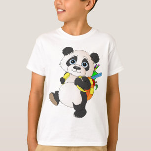 T-shirt Panda Bear avec sac à dos
