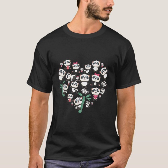 T-shirt Panda Bear Il Panda Pour (Devant)