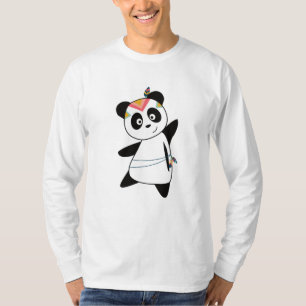 T-shirt Panda Bear indienne Fashdy Teddy Feather Cute