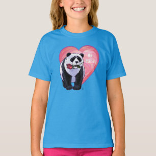 T-shirt Panda Bear Saint Valentin