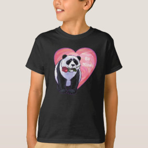 T-shirt Panda Bear Saint Valentin