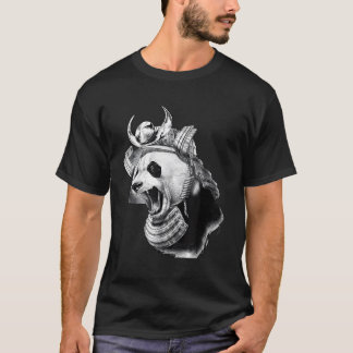 T-shirt Panda Bear Samurai Guerrier