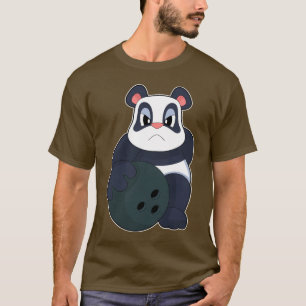 T-shirt Panda Bowling