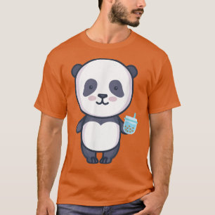 T-shirt Panda Bubble Boba Tea Kawaii Cute Anime Otaku Japa