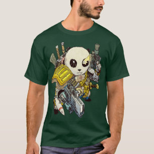 T-shirt Panda câble