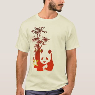 T-shirt Panda chinois
