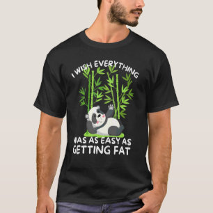 T-shirt Panda Cool  Panda Bear au repos  Citation