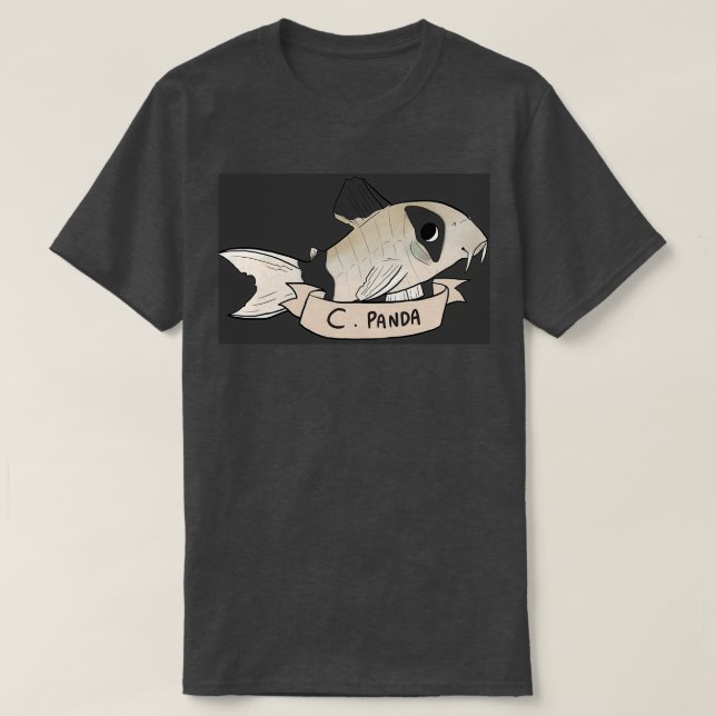 T-shirt Panda Corydoras (Design devant)