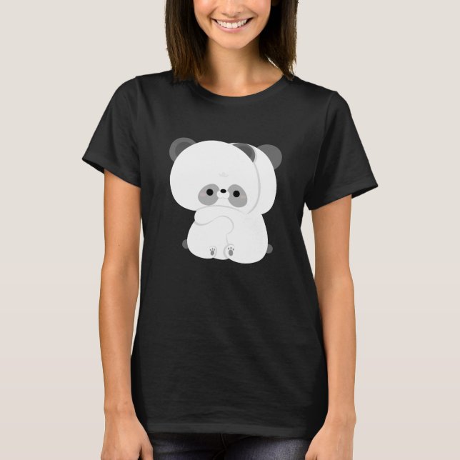 T-shirt Panda Couple (Devant)