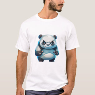 T-shirt Panda Cute Adorable Illustration Humoristique