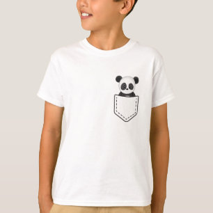 T-shirt Panda dans la poche