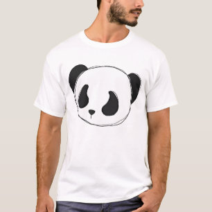 T-shirt panda de croquis