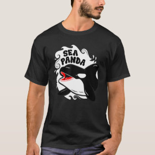 T-shirt Panda de mer mais remplacer le bambou par les phoq