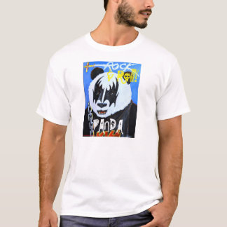 T-shirt Panda de roche et de petit pain
