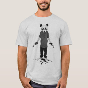 T-shirt Panda de tueur