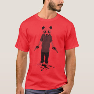 T-shirt Panda de tueur