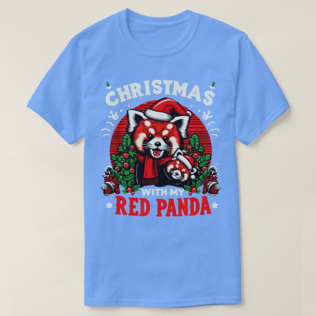 T-shirt Panda De Vacances D'Été Lover Noël Drôle En Juil (Design devant)