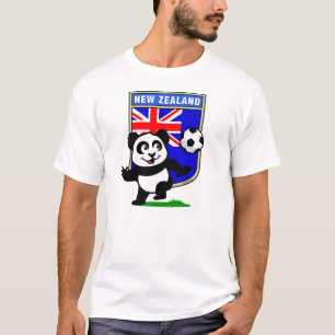T-shirt Panda du football de la Nouvelle Zélande (chemise