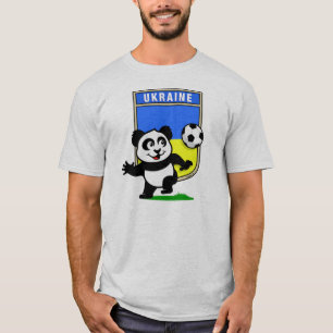 T-shirt Panda du football de l'Ukraine (chemises légères