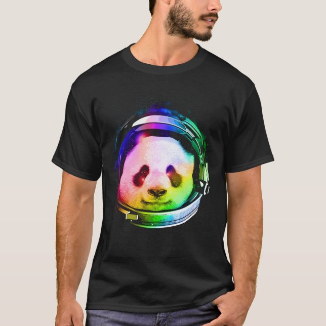 T-shirt Panda espace (Devant)