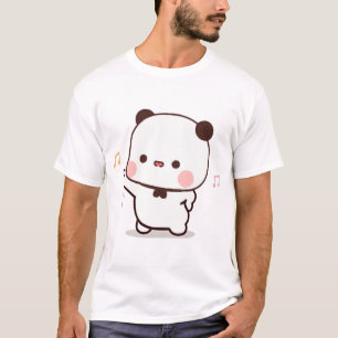 T-shirt Panda Et Brownie Couple OursActif(5)