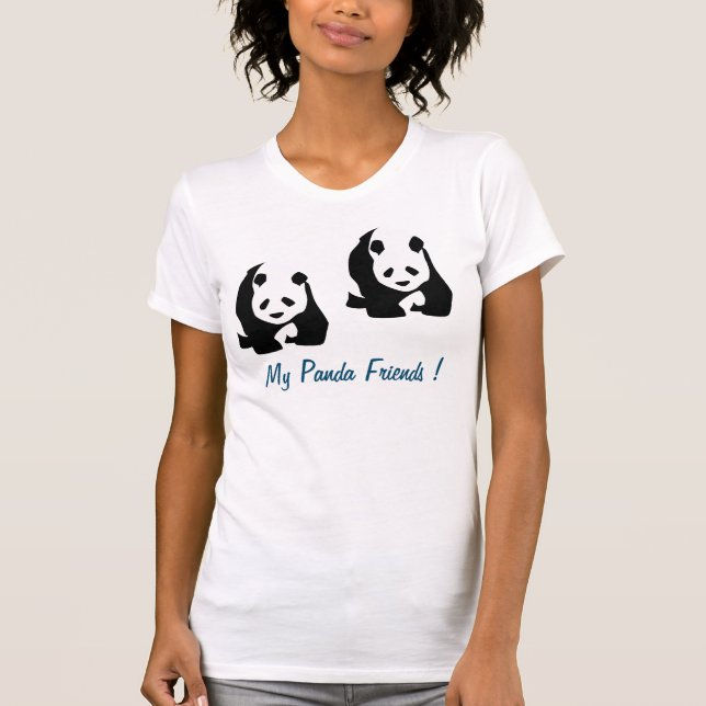 T-shirt Panda Femmes (Devant)