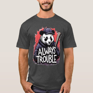 T-shirt Panda Gangster Ours en peluche Pandas ami