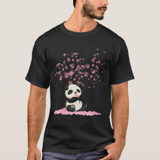 T-shirt Panda Japonais Fleur de Cerisier