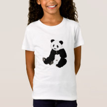 Panda mignonne et souriante