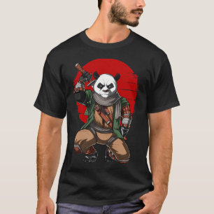 T-shirt Panda Ninja Samouraï