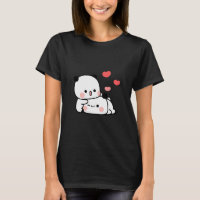 Panda ours couple, Cute bubu et dudu câlins amour