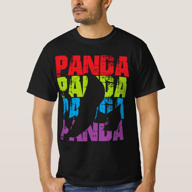 T-shirt Panda Panda Panda Panda (Devant)