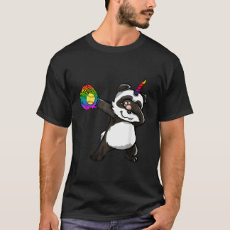 T-shirt Panda Pandicorne Dabant au Softball