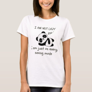 T-shirt panda paresseux