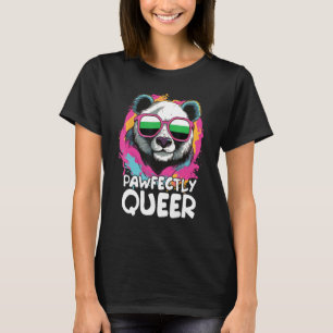 T-shirt Panda Parfaitement Queer Avec Lunettes De Soleil N