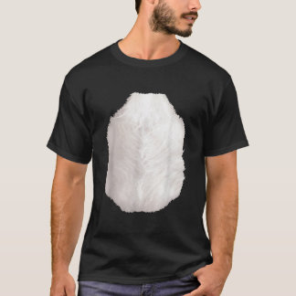 T-shirt Panda Poil de Torse Halloween Ventre Poilu